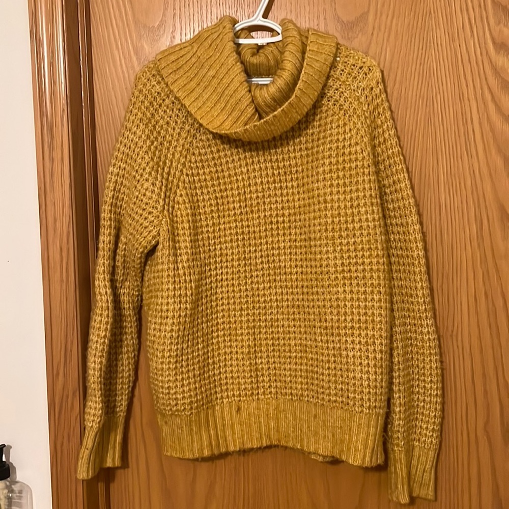 Yellow LOFT Outlet sweater